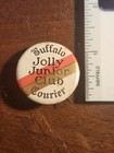 Buffalo Courier (Express)? Jolly Junior Club Button Rare Vintage — photo 3