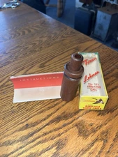 Vintage Texan Lohman No. 111 Predator Call W/ Box Paperwork