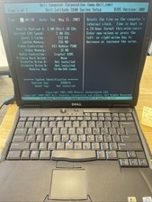 Dell Latitude C640 PP01L 14" Laptop Intel Pentium 4 - 1.8GHz/512MB - PARTS UNIT