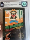 Wild Gunman NES 1985 CIB Complete In Box Wata Graded 8.0 Early Unpunched Hangtab
