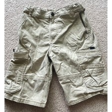 Wrangler Kids Boys 12 Regular Khaki Cargo Shorts Classic Straight Fit Cotton Bld