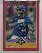 Julio Rodriguez 2024 Topps Transcendent #40 Red Refractors 1/5