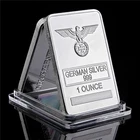 New ListingEagle Iron Cross 1oz German Silver Bar Alloy Collectible with Capsule