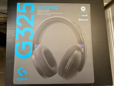 Logitech G325 LightSpeed Wireless 2.4GHz + Bluetooth PC Gaming Headset - Black