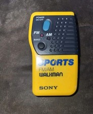 SONY SRF-8 Sports AM/FM Walkman Pocket Radio TESTED WORKING