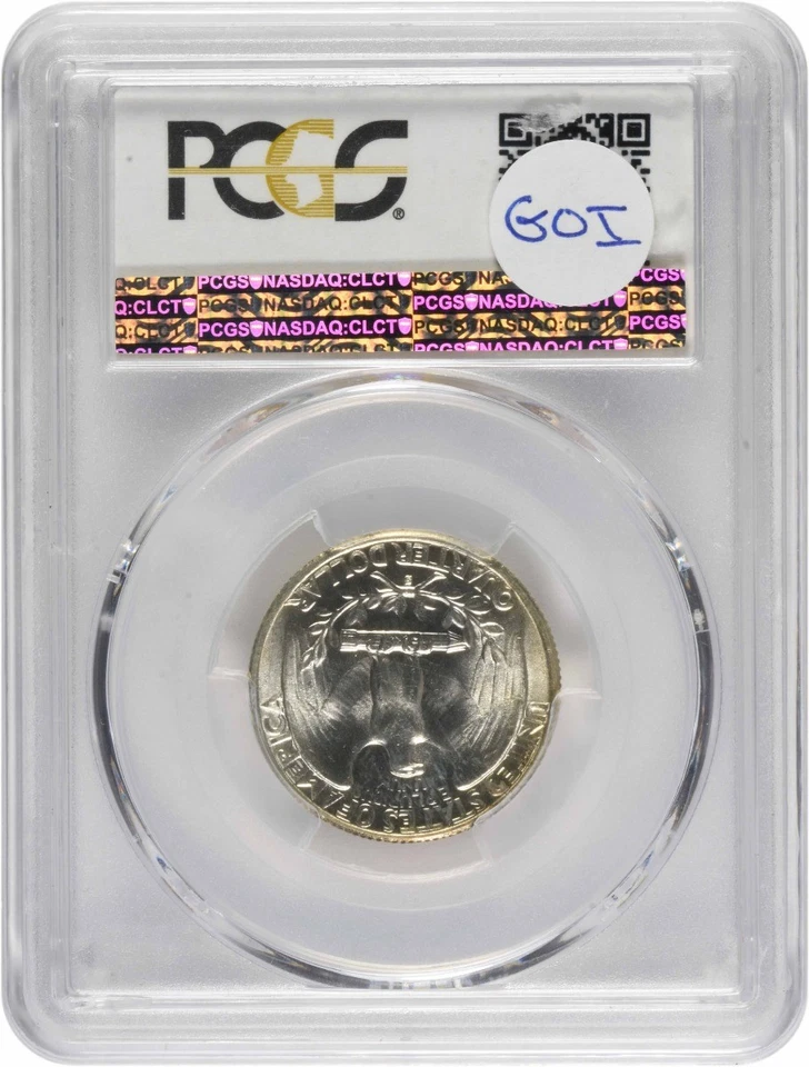 1935-S Washington Quarter MS64 PCGS (CAC) - Image 2 of 2