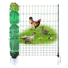 Electric Fence Chicken Netting Kit 48" X 164 Solar Electric Fence for Poultry