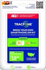 TracFone Bring Your Own Phone SIM Activation Kit – Retail Packaging