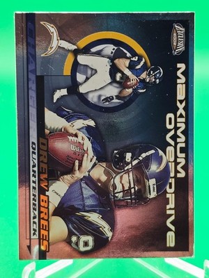 Drew Brees 2002 Pacific Exclusive Maximum Overdrive 28