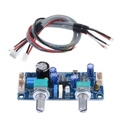 NE5532 Single Power Supply Low Pass Filter Board For Signal Processing DC9V-32V