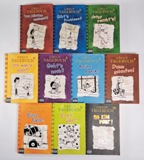 Buch: Gregs Tagebuch 1-10, Comic Romane, Jeff Kinney, Baumhaus Verlag, 10 Bände