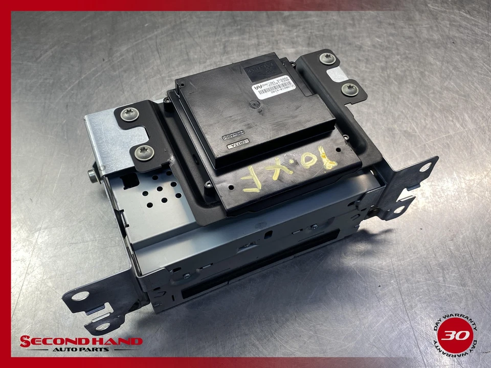 07-10 Jaguar XK X150  Front AM FM CD Radio Player Receiver 7G9N18C815TA Oem - Image 2 of 4