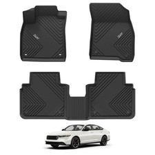 3W Floor Mats Fit for Honda Accord 2023 2024 2025 2026 Include Hybrid Model ...