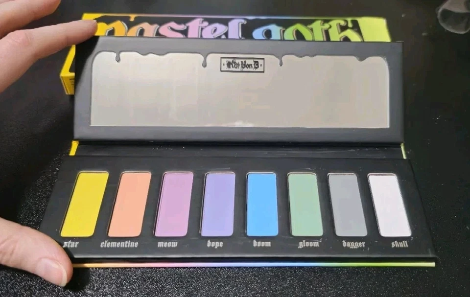 Kat Von D Pastel Goth Eyeshadow Palette ~ Limited Edition KVD ~ NEW IN BOX - Image 4 of 4