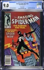 🕷️ Amazing Spider-Man #252 CGC 9.0 Newsstand 🔥 Black Suit