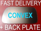 FITS NISSAN PRIMERA 1996-2002 / ALMERA 1995-2000 WING MIRROR GLASS CONVEX +PLATE