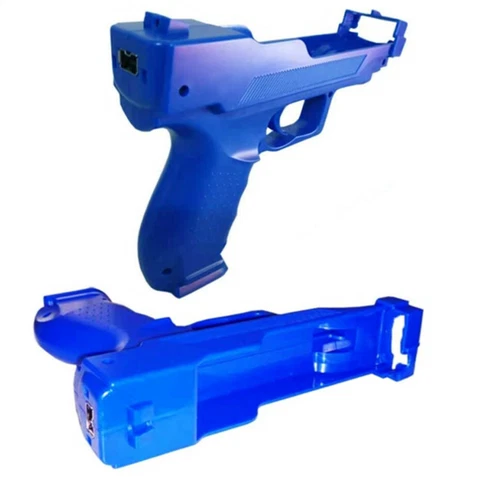 2 pack NEW Wii Motion Plus Gun for Nintendo Wii Remote Controller wii zapper gun - Picture 11 of 15
