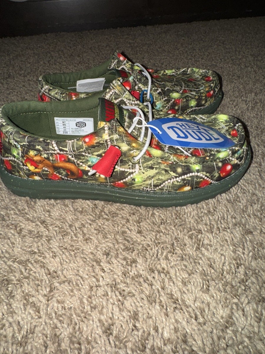 NEW! Christmas Vacation Heydude Size 7 M NWT | eBay NEW! Christmas Vacation Heydude Size 7 M NWT | eBay