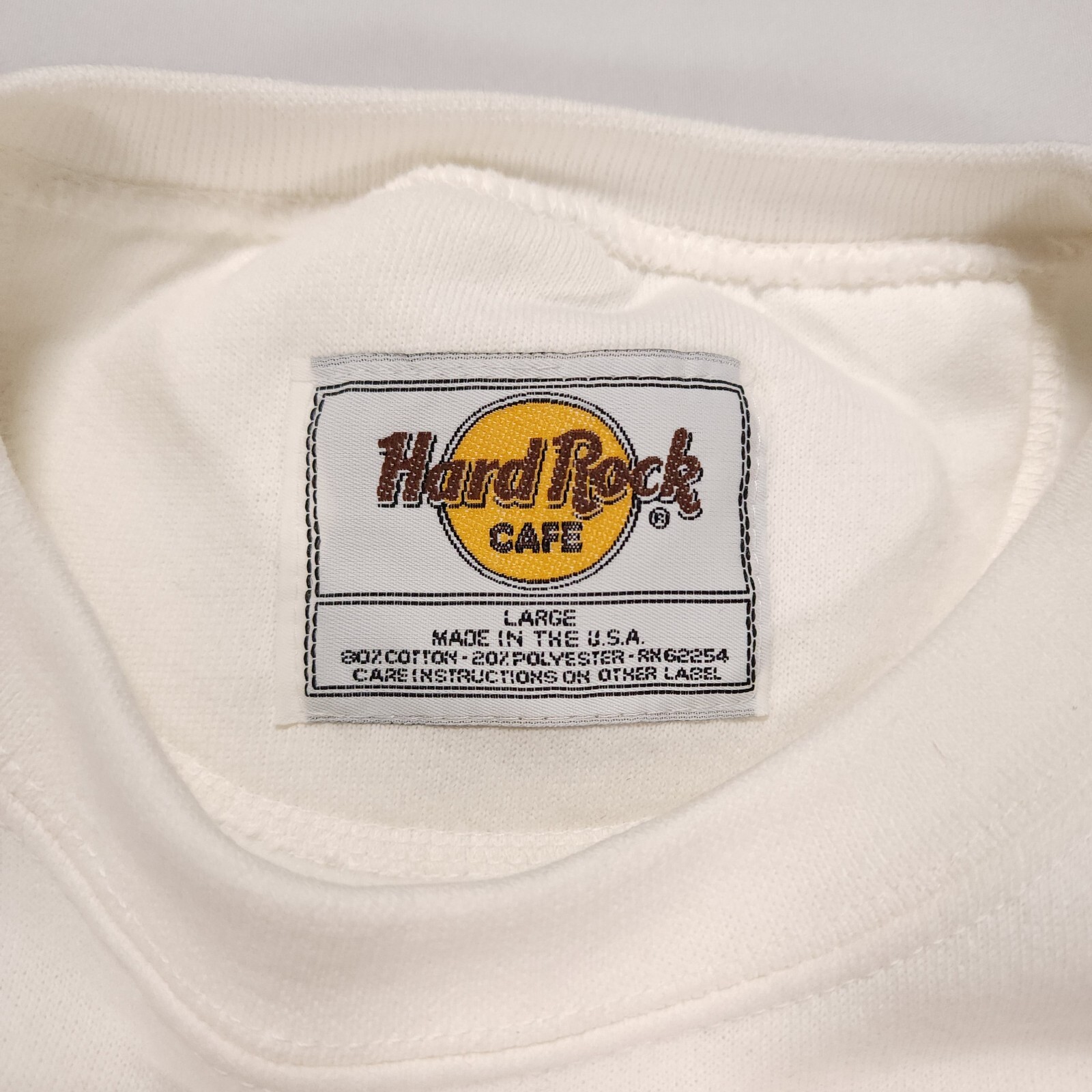Vintage Hard Rock Cafe Newport Beach Sweatshirt Embroidered Mens Large GUC Rare! image 7