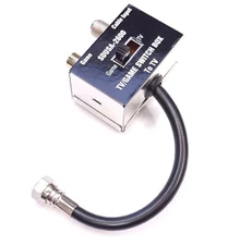 New Switch Box Adapter for Atari 2600 Cable Hookups Video Game RF TV 75ohm Coax