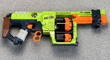 Nerf Zombie Strike Doominator Dominator 24 Dart Rotating Revolver Blaster Tested
