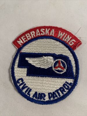 CAP Civil Air Patrol Nebraska Wing Uniform Patch | eBay
