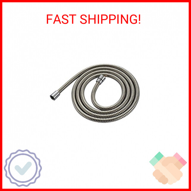 YODEL Shower Hose 96 Inches Extra Long Steel Handheld Shower head Hose with Soli