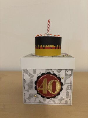 Geschenkbox Brunchgutschein 40. Geburtstag