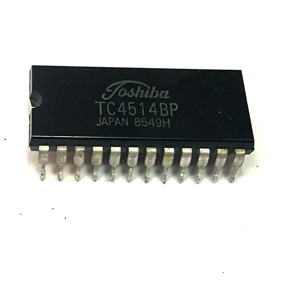 Новая интегральная схема TOSHIBA TC4514BP IC из старых запасов - Изображение 3 из 4