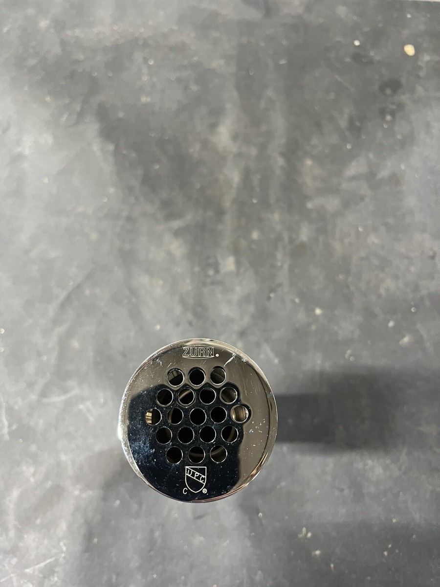 Zurn Z8743-1NOF-PC 1-1/2” Pipe Diameter, Cast Brass, Open Grid