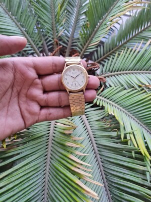 セイコ様 Seiko Avenue Quartz Gold Plated Watch 2628-6030 | eBay