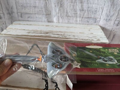 Hallmark gungan submarine Star wars episode 1 ornament Xmas holiday tree light 2