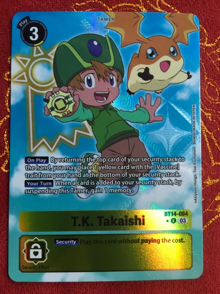T.K. Takaishi (Alternate Art) Digimon Card Game Blast Ace BT14-084