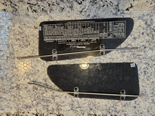 Mooney M20 J 20 LH & RH Sun Visor , PN 130355