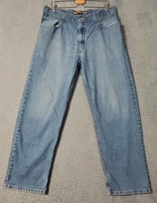 Vintage Levis Silvertab Jeans Mens 36 X 30 Blue Carpenter Baggy Loose Denim