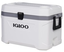 GHIACCIAIA IGLOO MARINE ULTRA MADE IN USA COLORE BIANCO ANTINGIALLIMENTO BARCA