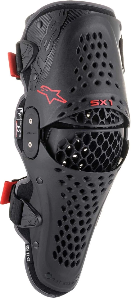 Protector de rodilla Alpinestars SX-1 V2 - Par todoterreno motocross Foto 2 de 3