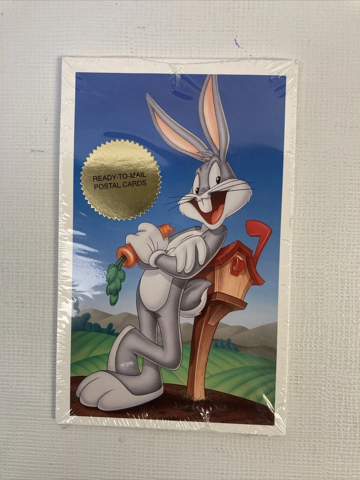 Bugs Bunny & Daffy Duck Postal Card Book - Pack of 10 - USPS 20 Total Cards New - Image 2 of 4