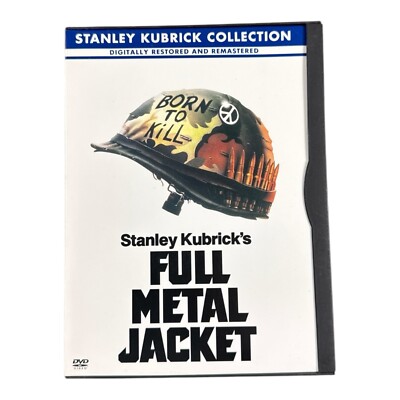 DVD Full Metal Jacket Stanley Kubrick Collection Digitally Restored  Remaster 85392115426|
