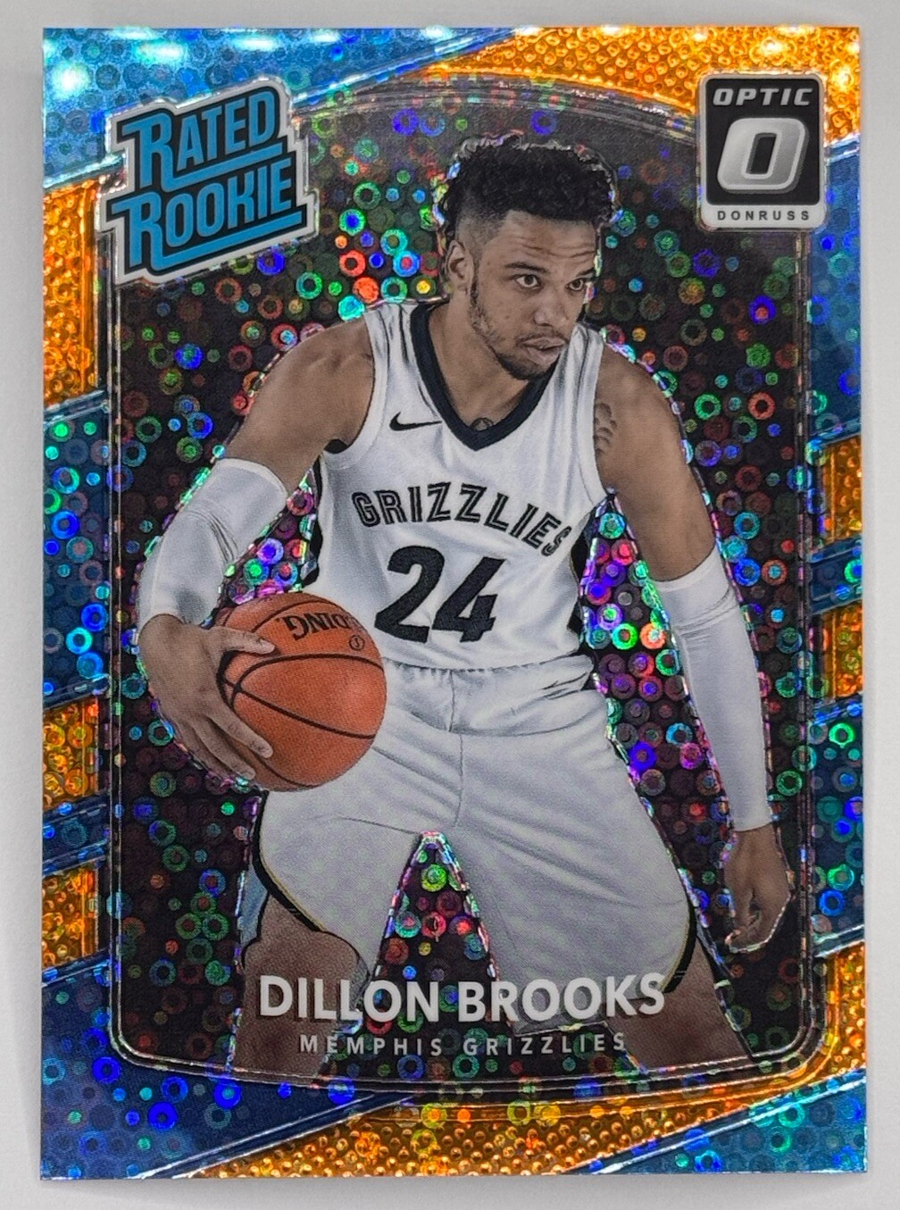 2017-18 Donruss Optic Orange Fast Break /193 Dillon Brooks Rookie RC Rockets