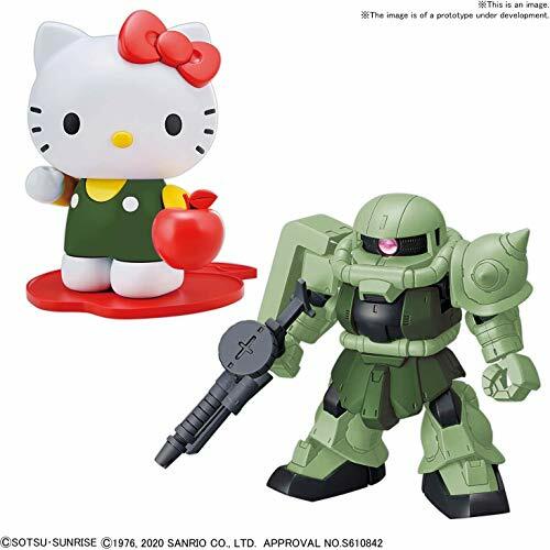 SD Gundam Hello Kitty ZAKU II model kit Bandai | eBay