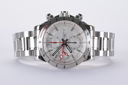 Longines Admiral GMT Sport Chronograph weißes Zifferblatt 41mm Automatik Herrenuhr - Bild 11 von 11