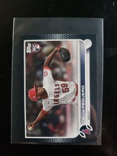 2022 Topps ~~MINI~~ ELVIS PEGUERO Angels rc #541 Rookie BLACK BORDER