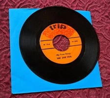 The Jive Five - My True Story / Bobby Lewis - Tossin and Turnin - 45rpm vinyl