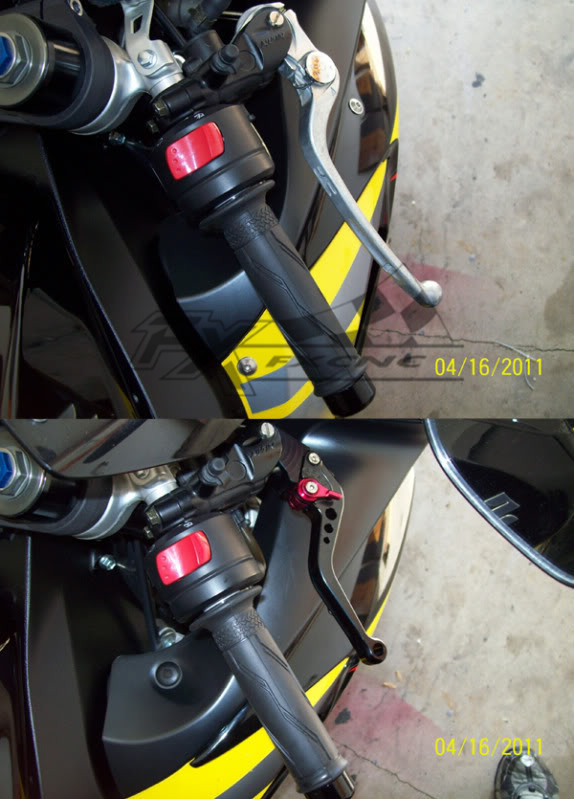 FXCNC Short Brake Clutch Levers Für Honda Motorräder – NC750, Fury, VTX1300, Shadow, Rebel – CNC-Alu, Verstellbar, Schwarz