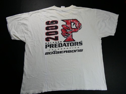 2006 Orlando Predators Soccer T-Shirt, Size X-Large (XL), Light Wear/Clean - Picture 14 of 15