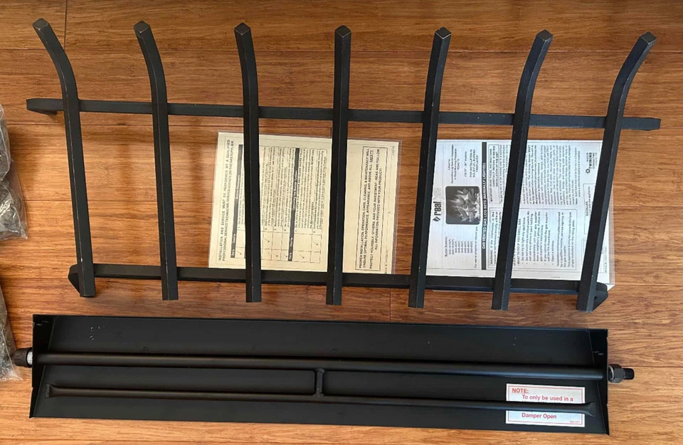 Conjunto de quemador ventilado Peterson Real Fyre G45-36 (E) - caja abierta Foto 2 de 4