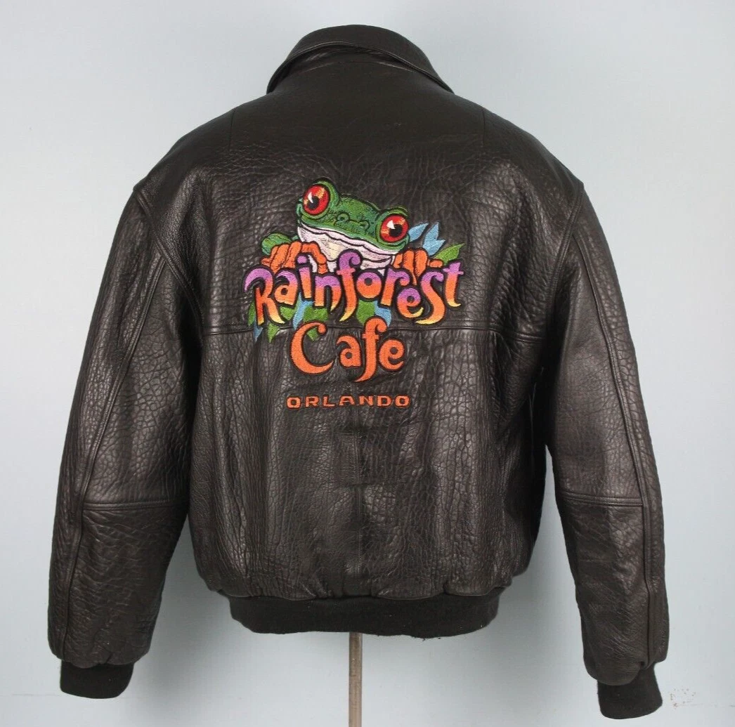 Rainforest men's leather best sale jackets