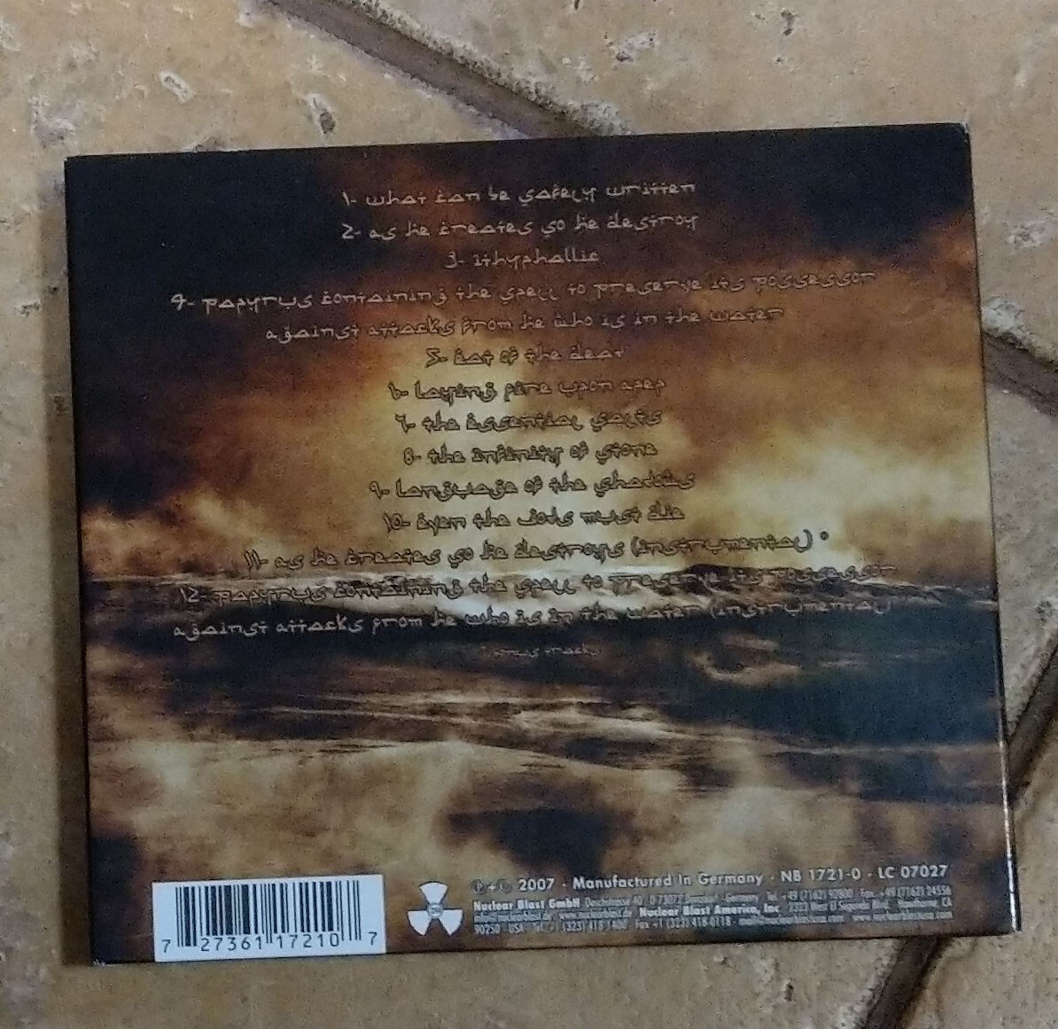 NILE ‎– Ithyphallic (Digipack CD) | eBay