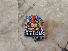 Major Wrestling Figure Podcast S. T. O. M. P. In Paradise Pin WWE Zack Ryder 